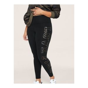 NWOT VS PINK Camo Logo High Waist Leggings Medium